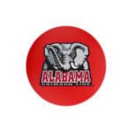 University of Alabama 36-Inch Swivel Backless Extra Tall Bar Stool w/ Black Wrinkle Finish, Single-Ring Base, 2-Inch Chrome Ring, 2.5-Inch Cushion Seat (Elephant Logo) 4 University of Alabama 36-Inch Swivel Backless Extra Tall Bar Stool w/ Black Wrinkle Finish, Single-Ring Base, 2-Inch Chrome Ring, 2.5-Inch Cushion Seat (Elephant Logo)