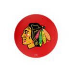 Chicago Blackhawks 36-Inch Swivel Backless Extra Tall Bar Stool w/ Black Wrinkle Finish, Single-Ring Base, 2-Inch Chrome Ring, 2.5-Inch Cushion Seat 4 Chicago Blackhawks 36-Inch Swivel Backless Extra Tall Bar Stool w/ Black Wrinkle Finish, Single-Ring Base, 2-Inch Chrome Ring, 2.5-Inch Cushion Seat