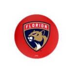 Florida Panthers 36-Inch Swivel Backless Extra Tall Bar Stool w/ Black Wrinkle Finish, Single-Ring Base, 2-Inch Chrome Ring, 2.5-Inch Cushion Seat 4 Florida Panthers 36-Inch Swivel Backless Extra Tall Bar Stool w/ Black Wrinkle Finish, Single-Ring Base, 2-Inch Chrome Ring, 2.5-Inch Cushion Seat