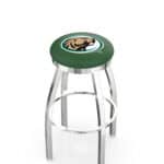 Bemidji State University 25-Inch Swivel Backless Counter Stool w/ Chrome Finish, Single-Ring Base, 2-Inch Chrome Ring, 2.5-Inch Cushion Seat 3 Bemidji State University 25-Inch Swivel Backless Counter Stool w/ Chrome Finish, Single-Ring Base, 2-Inch Chrome Ring, 2.5-Inch Cushion Seat