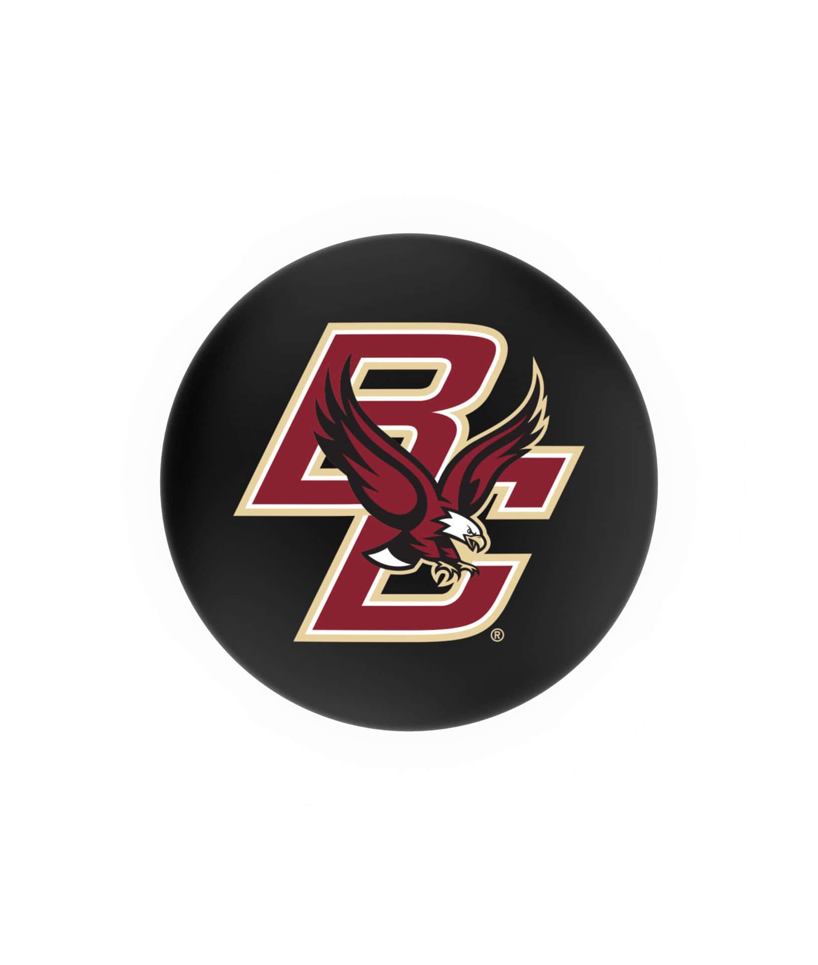 Boston College 25-Inch Swivel Backless Counter Stool w/ Chrome Finish, Single-Ring Base, 2-Inch Chrome Ring, 2.5-Inch Cushion Seat 2 Boston College 25-Inch Swivel Backless Counter Stool w/ Chrome Finish, Single-Ring Base, 2-Inch Chrome Ring, 2.5-Inch Cushion Seat - Image 2