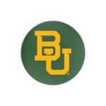 Baylor University 25-Inch Swivel Backless Counter Stool w/ Chrome Finish, Single-Ring Base, 2.75-Inch Chrome Ribbed Ring, 2.5-Inch Cushion Seat 4 Baylor University 25-Inch Swivel Backless Counter Stool w/ Chrome Finish, Single-Ring Base, 2.75-Inch Chrome Ribbed Ring, 2.5-Inch Cushion Seat