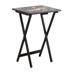LA Dodgers TV Tray Set with Stand 4 LA Dodgers TV Tray Set with Stand