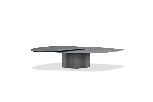 LAYER Ceramic Top Steel Base Coffee Table 1