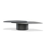 LAYER Ceramic Top Steel Base Coffee Table