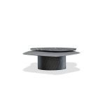 LAYER Ceramic Top Steel Base Coffee Table