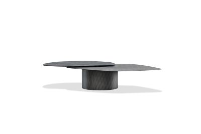 LAYER Ceramic Top Steel Base Coffee Table
