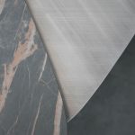 LAYER Ceramic Top Steel Base Coffee Table