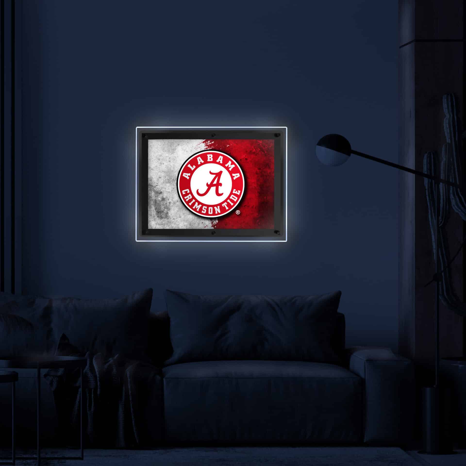 University of Alabama (Script A) A4 Backlit LED Sign 3 University of Alabama (Script A) A4 Backlit LED Sign - Image 3