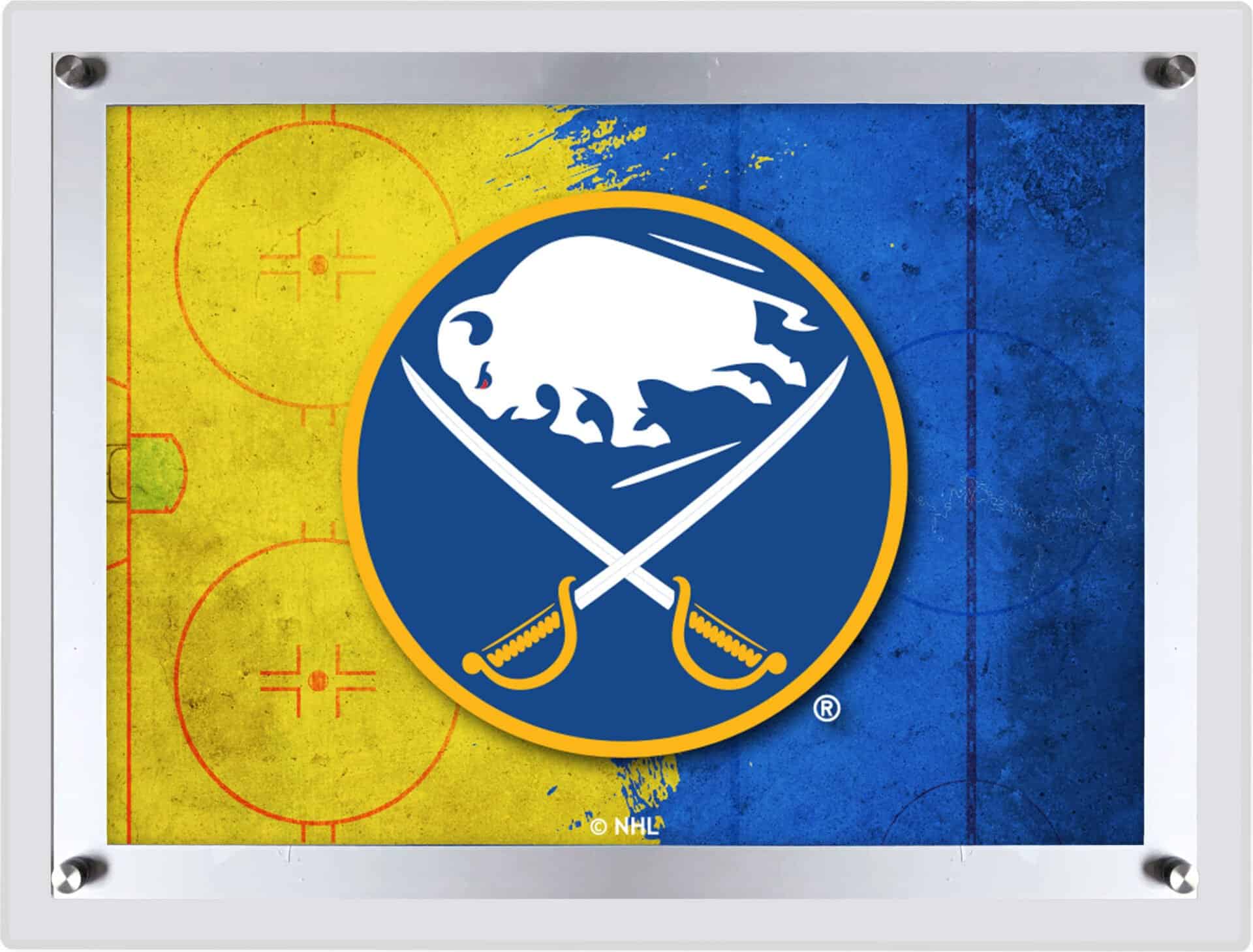 Buffalo Sabres A3 Backlit LED Sign 1 Buffalo Sabres A3 Backlit LED Sign