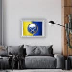 Buffalo Sabres A4 Backlit LED Sign 6 Buffalo Sabres A4 Backlit LED Sign