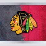 Chicago Blackhawks A4 Backlit LED Sign 5 Chicago Blackhawks A4 Backlit LED Sign