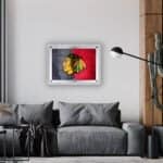Chicago Blackhawks A4 Backlit LED Sign 6 Chicago Blackhawks A4 Backlit LED Sign