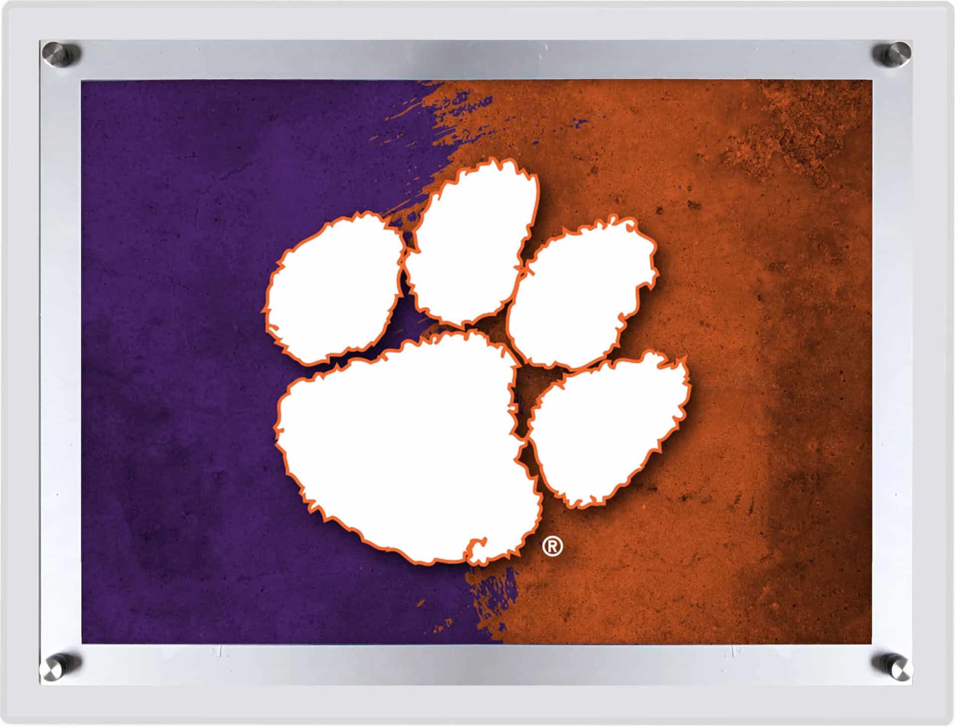 Clemson A4 Backlit LED Sign 5 Clemson A4 Backlit LED Sign