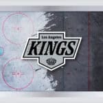 Los Angeles Kings A4 Backlit LED Sign
