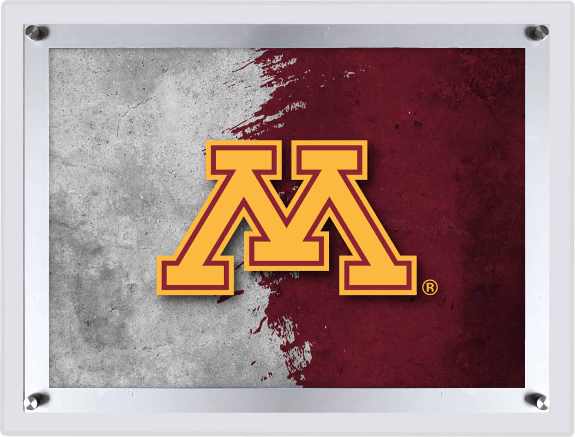 University of Minnesota A4 Backlit LED Sign 1 University of Minnesota A4 Backlit LED Sign