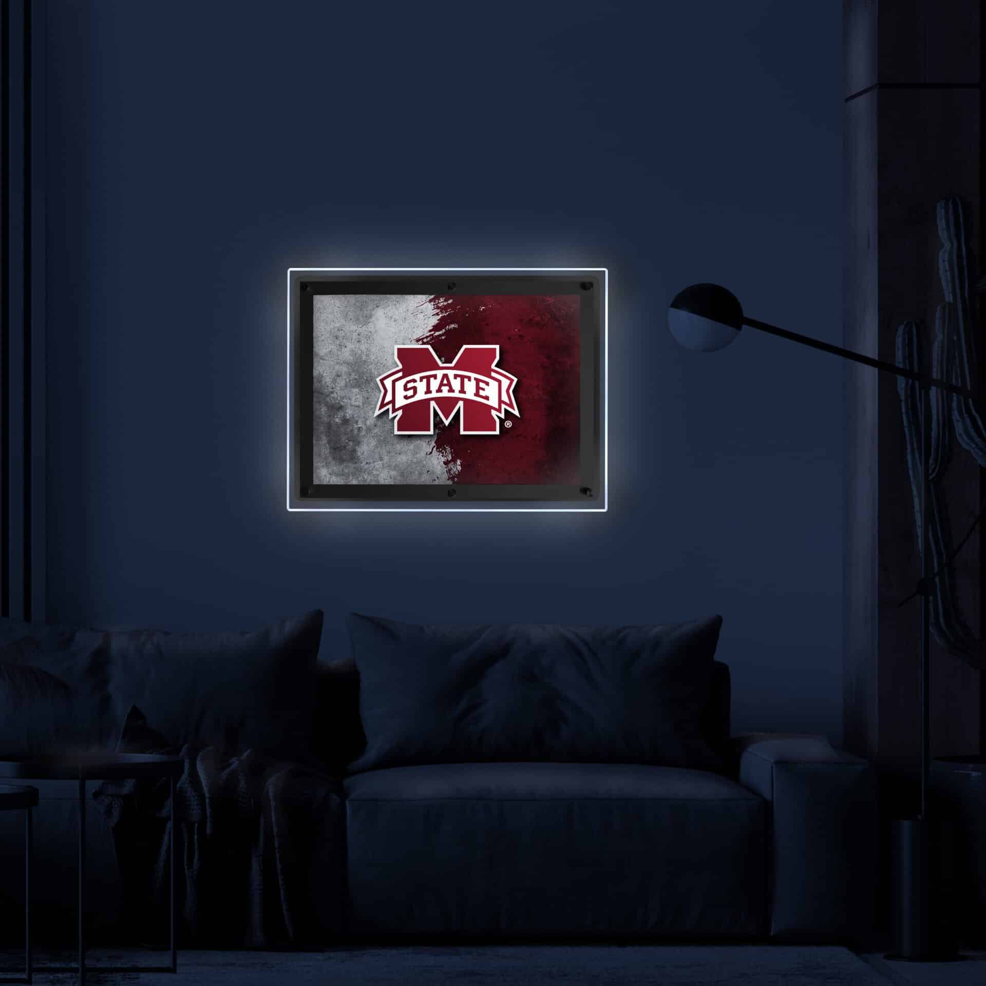 Mississippi State University A3 Backlit LED Sign 7 Mississippi State University A3 Backlit LED Sign