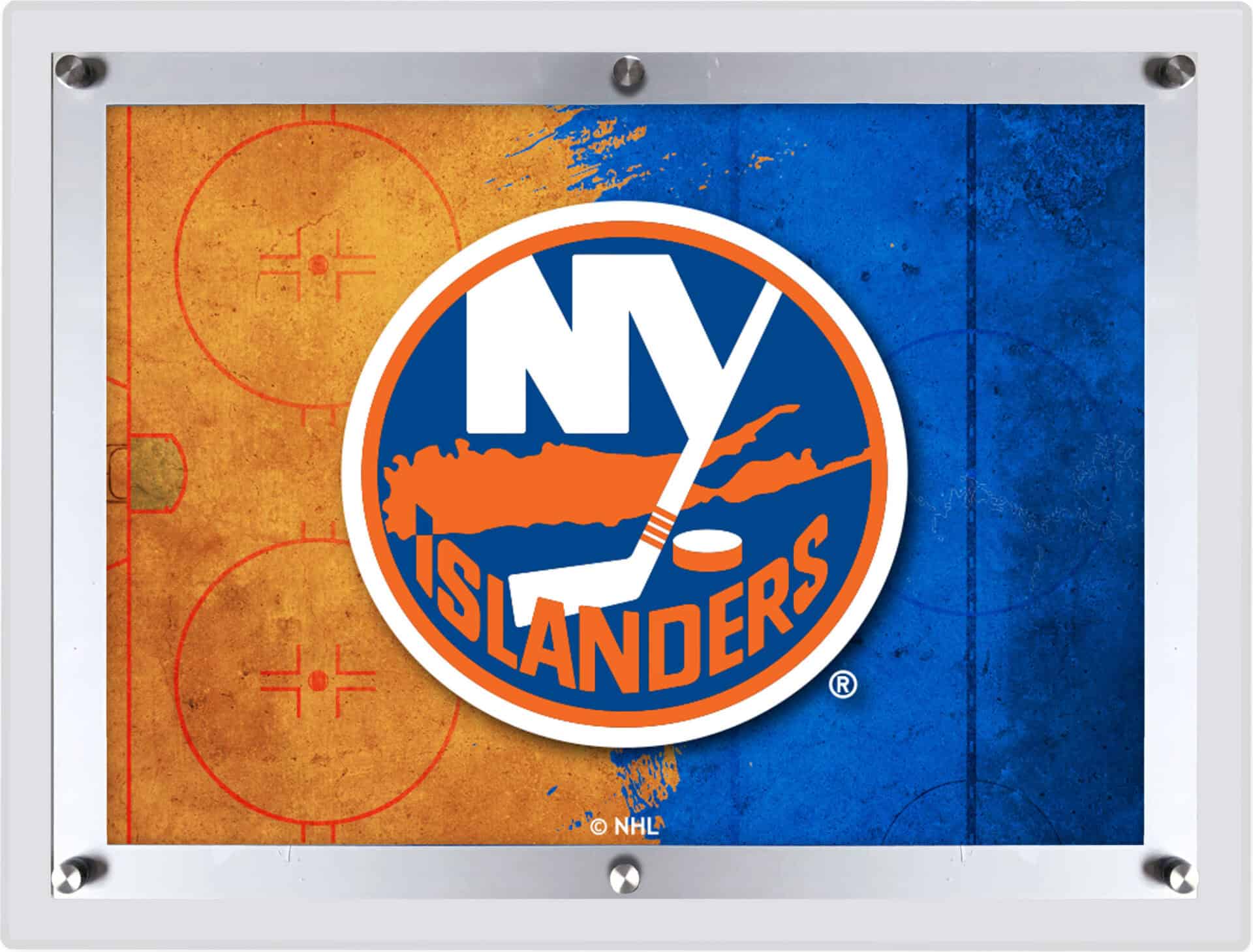 New York Islanders LG Backlit LED Sign 1 New York Islanders LG Backlit LED Sign