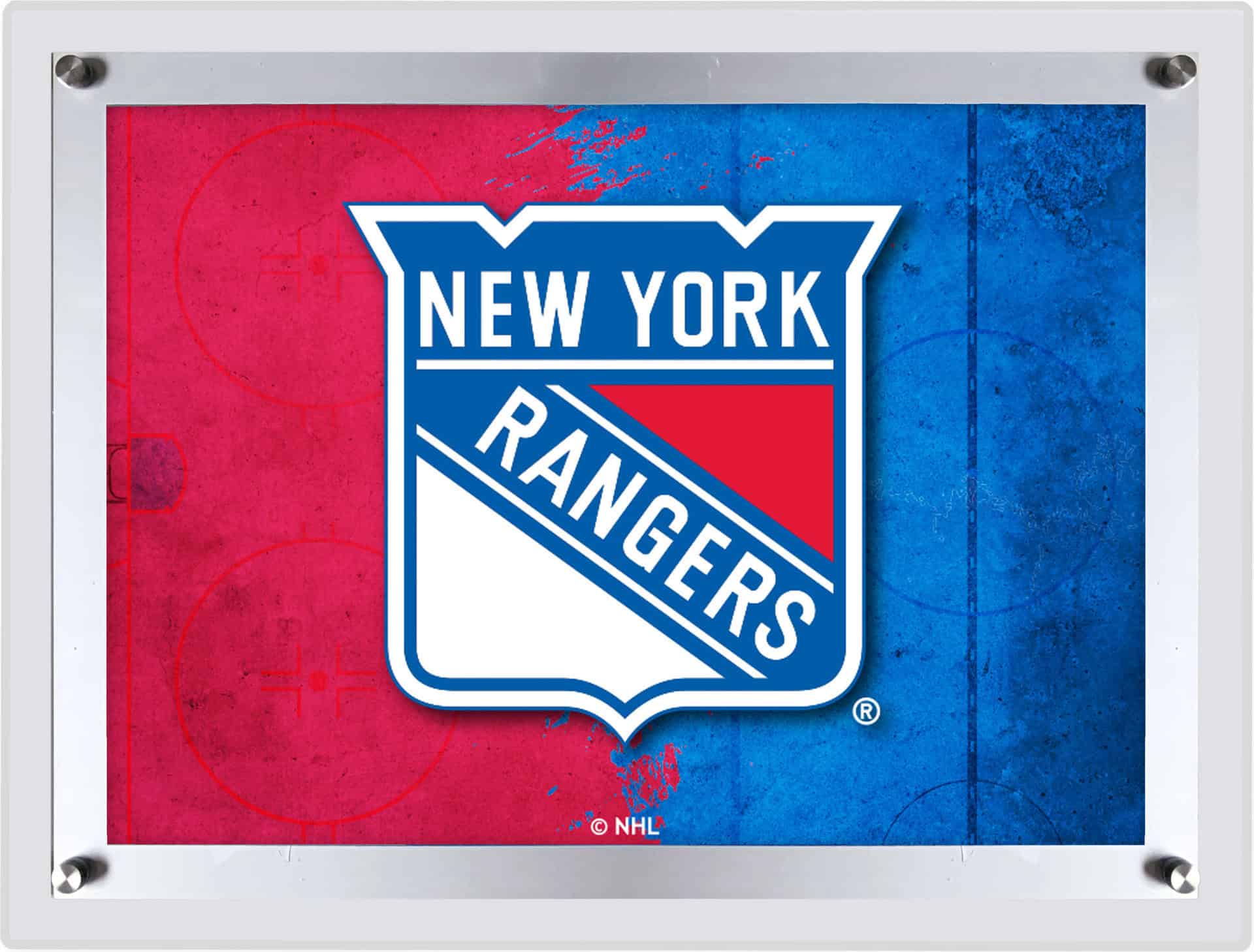 New York Rangers A3 Backlit LED Sign 5 New York Rangers A3 Backlit LED Sign