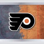 Philadelphia Flyers A3 Backlit LED Sign