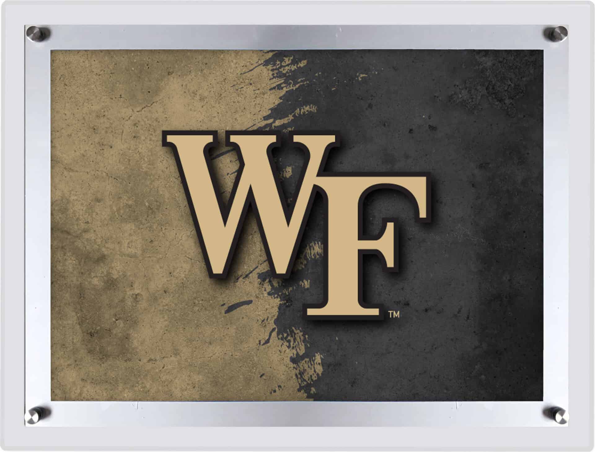 Wake Forest University A3 Backlit LED Sign 1 Wake Forest University A3 Backlit LED Sign