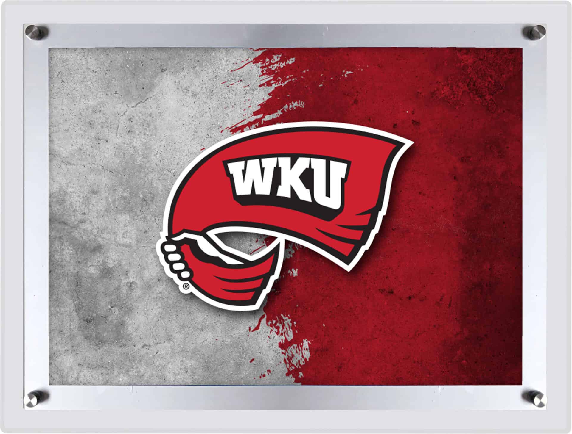 Western Kentucky University A4 Backlit LED Sign 1 Western Kentucky University A4 Backlit LED Sign