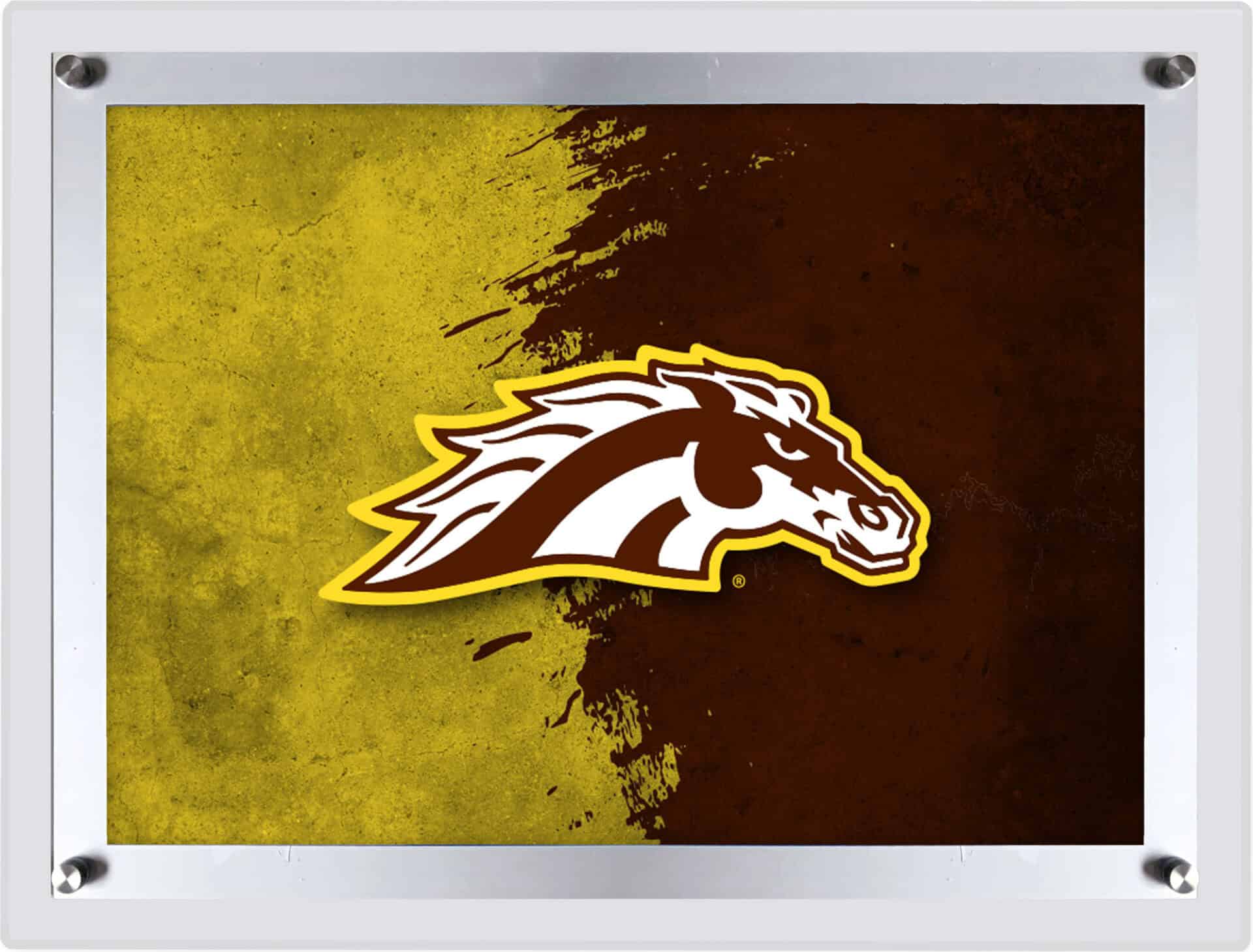 Western Michigan University A4 Backlit LED Sign 1 Western Michigan University A4 Backlit LED Sign