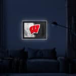 University of Wisconsin (W) A3 Backlit LED Sign