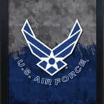 United States Air Force 16x24 Snapframe Lightbox