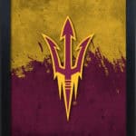 Arizona State University (Pitchfork) 16x24 Snapframe Lightbox 5 Arizona State University (Pitchfork) 16x24 Snapframe Lightbox