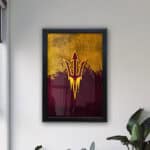 Arizona State University (Pitchfork) 16x24 Snapframe Lightbox 7 Arizona State University (Pitchfork) 16x24 Snapframe Lightbox