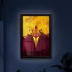 Arizona State University (Pitchfork) 16x24 Snapframe Lightbox 8 Arizona State University (Pitchfork) 16x24 Snapframe Lightbox