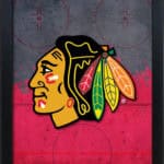 Chicago Blackhawks 16x24 Snapframe Lightbox