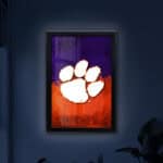 Clemson 16x24 Snapframe Lightbox 8 Clemson 16x24 Snapframe Lightbox