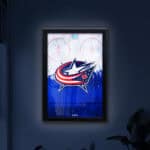 Columbus Blue Jackets 16x24 Snapframe Lightbox