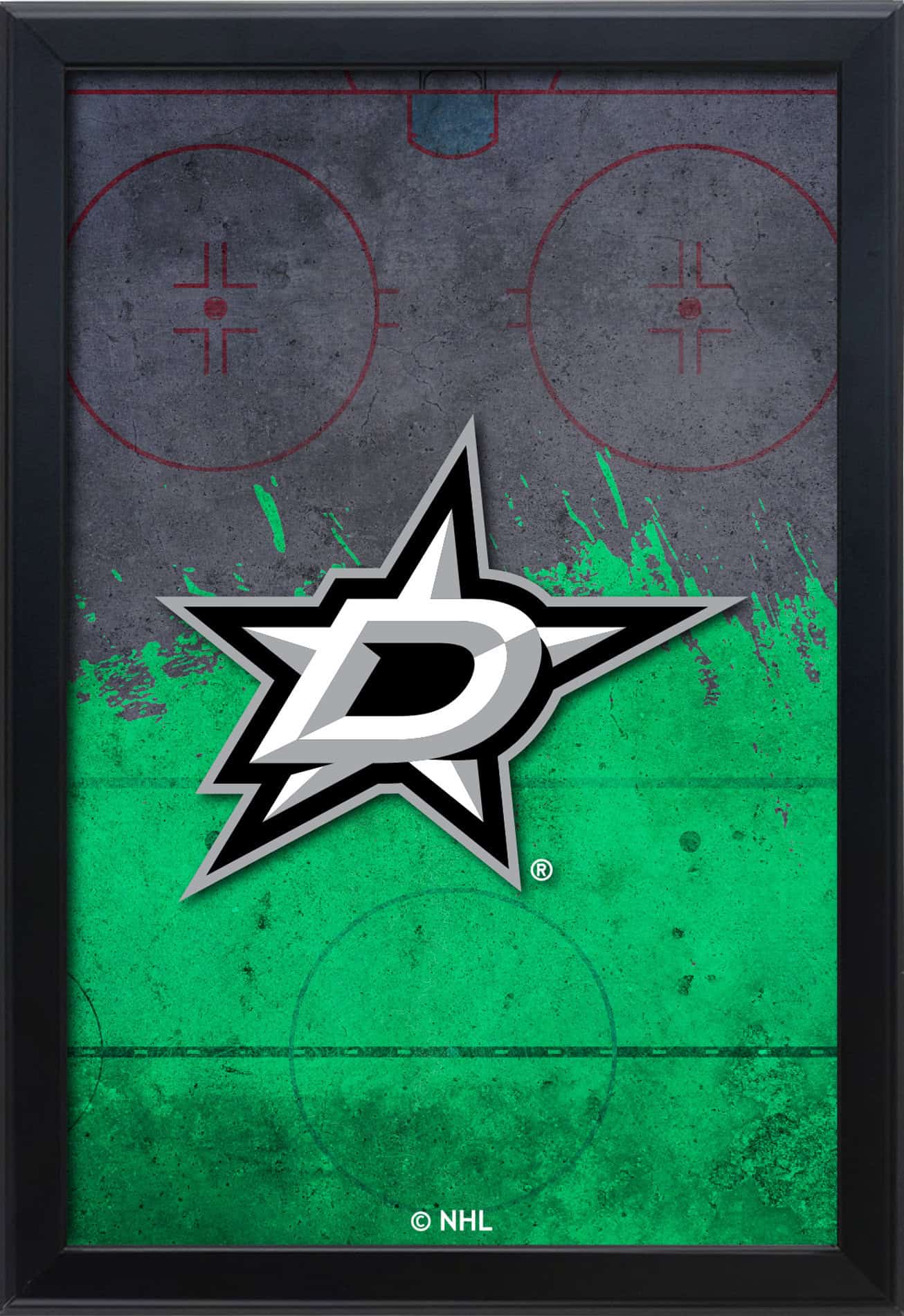 Dallas Stars 16x24 Snapframe Lightbox 1 Dallas Stars 16x24 Snapframe Lightbox