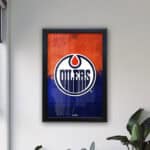 Edmonton Oilers 16x24 Snapframe Lightbox