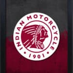 Indian Motorcycle (Head) 16x24 Snapframe Lightbox