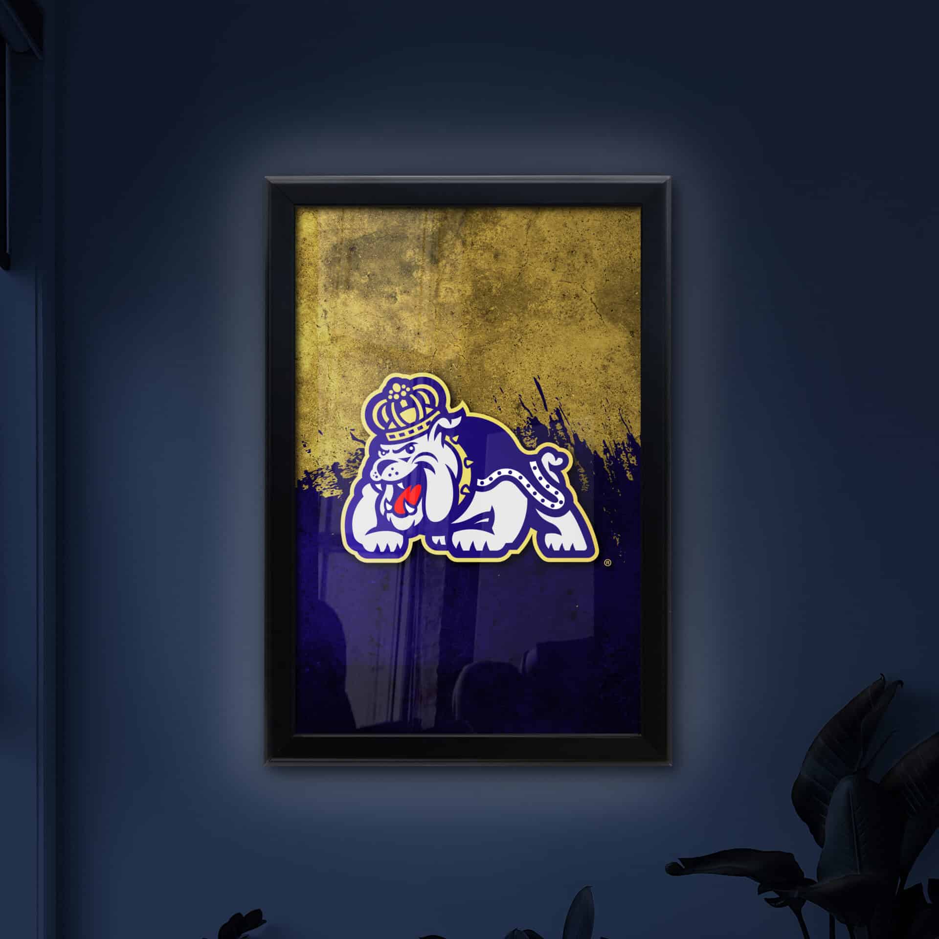 James Madison University 16x24 Snapframe Lightbox 4 James Madison University 16x24 Snapframe Lightbox - Image 4