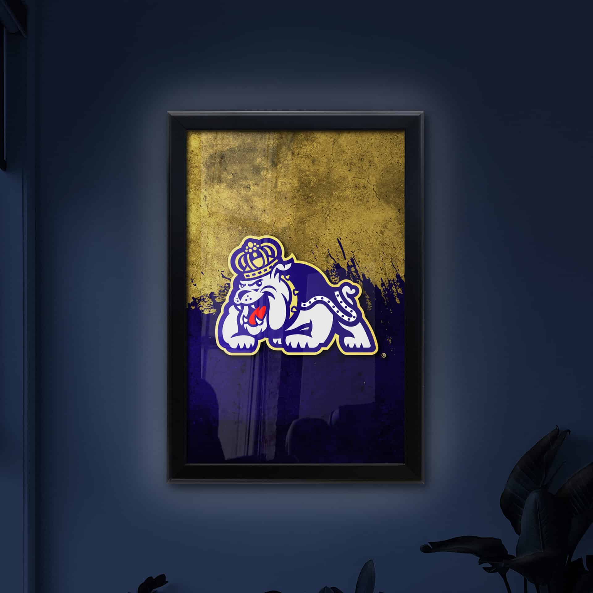 James Madison University 16x24 Snapframe Lightbox 8 James Madison University 16x24 Snapframe Lightbox