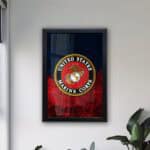 United States Marine Corps 16x24 Snapframe Lightbox