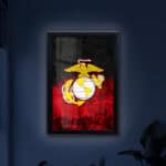 United States Marine Corps (Red/Yellow) 16x24 Snapframe Lightbox 8 United States Marine Corps (Red/Yellow) 16x24 Snapframe Lightbox