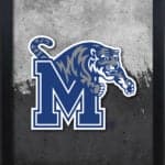 University of Memphis 16x24 Snapframe Lightbox