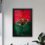 Minnesota Wild 16x24 Snapframe Lightbox