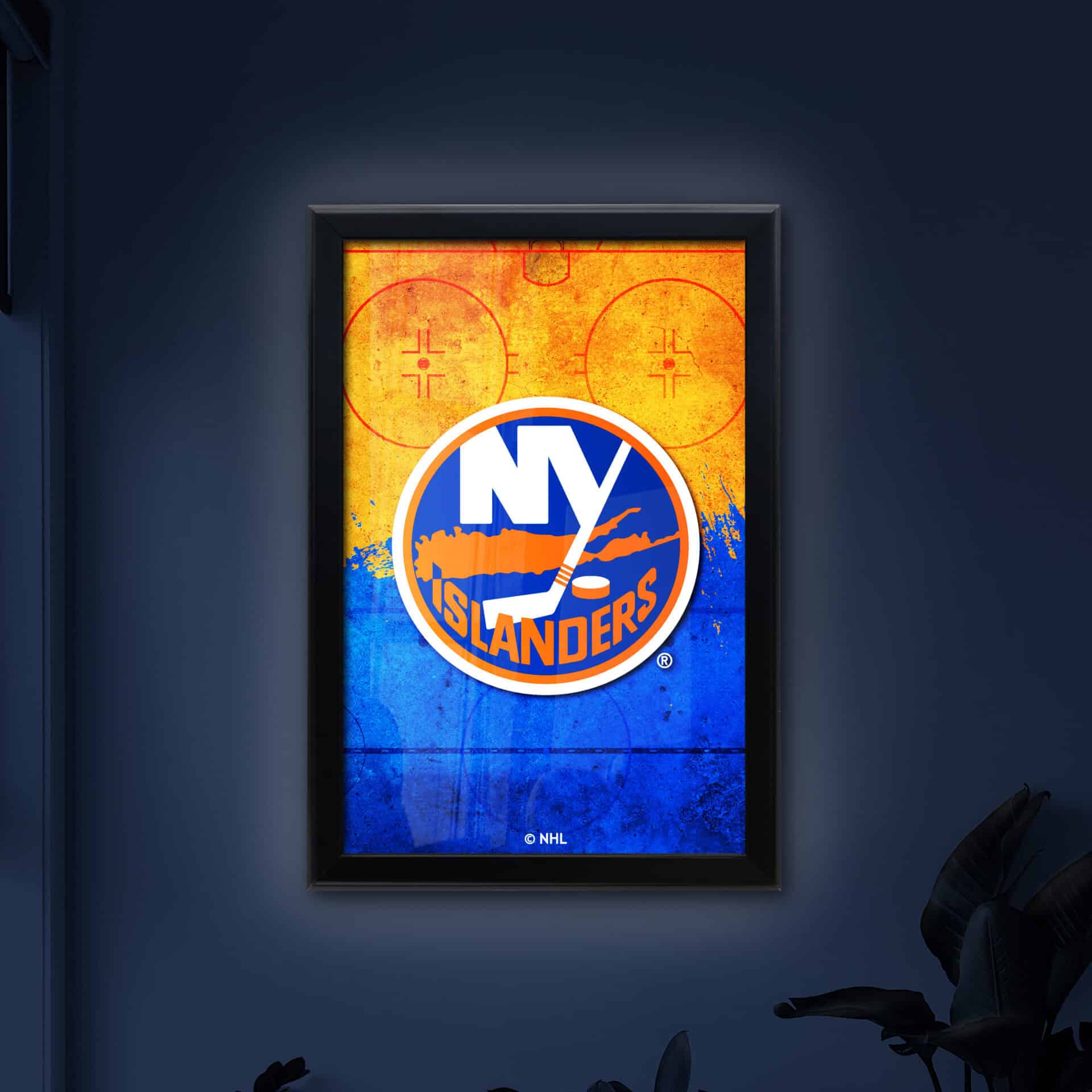 New York Islanders 16x24 Snapframe Lightbox 4 New York Islanders 16x24 Snapframe Lightbox - Image 4