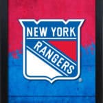 New York Rangers 16x24 Snapframe Lightbox