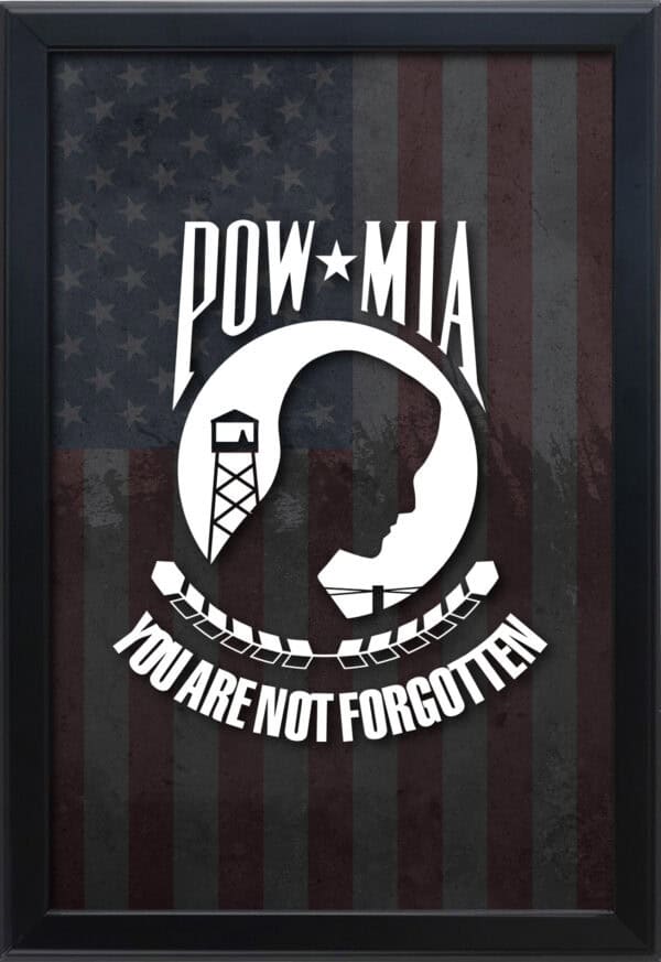 POW/MIA 16x24 Snapframe Lightbox