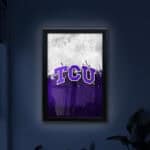 Texas Christian University 16x24 Snapframe Lightbox