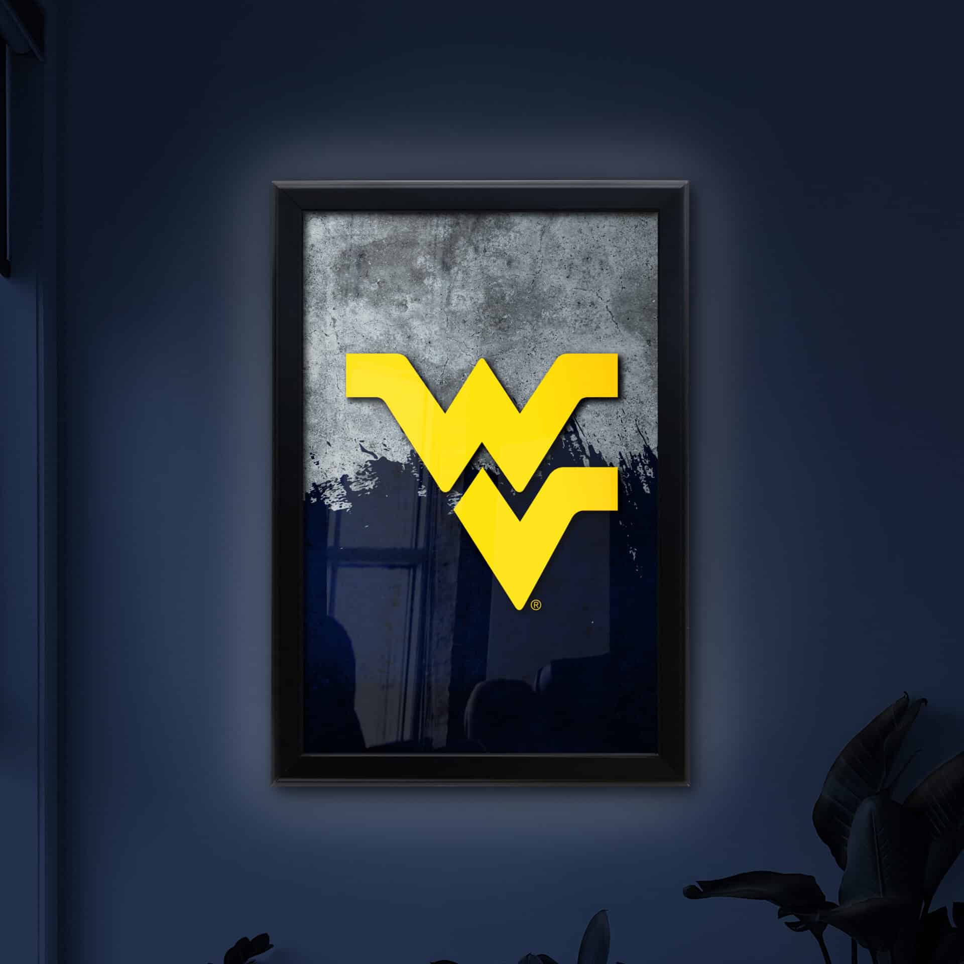 West Virginia University 16x24 Snapframe Lightbox 4 West Virginia University 16x24 Snapframe Lightbox - Image 4