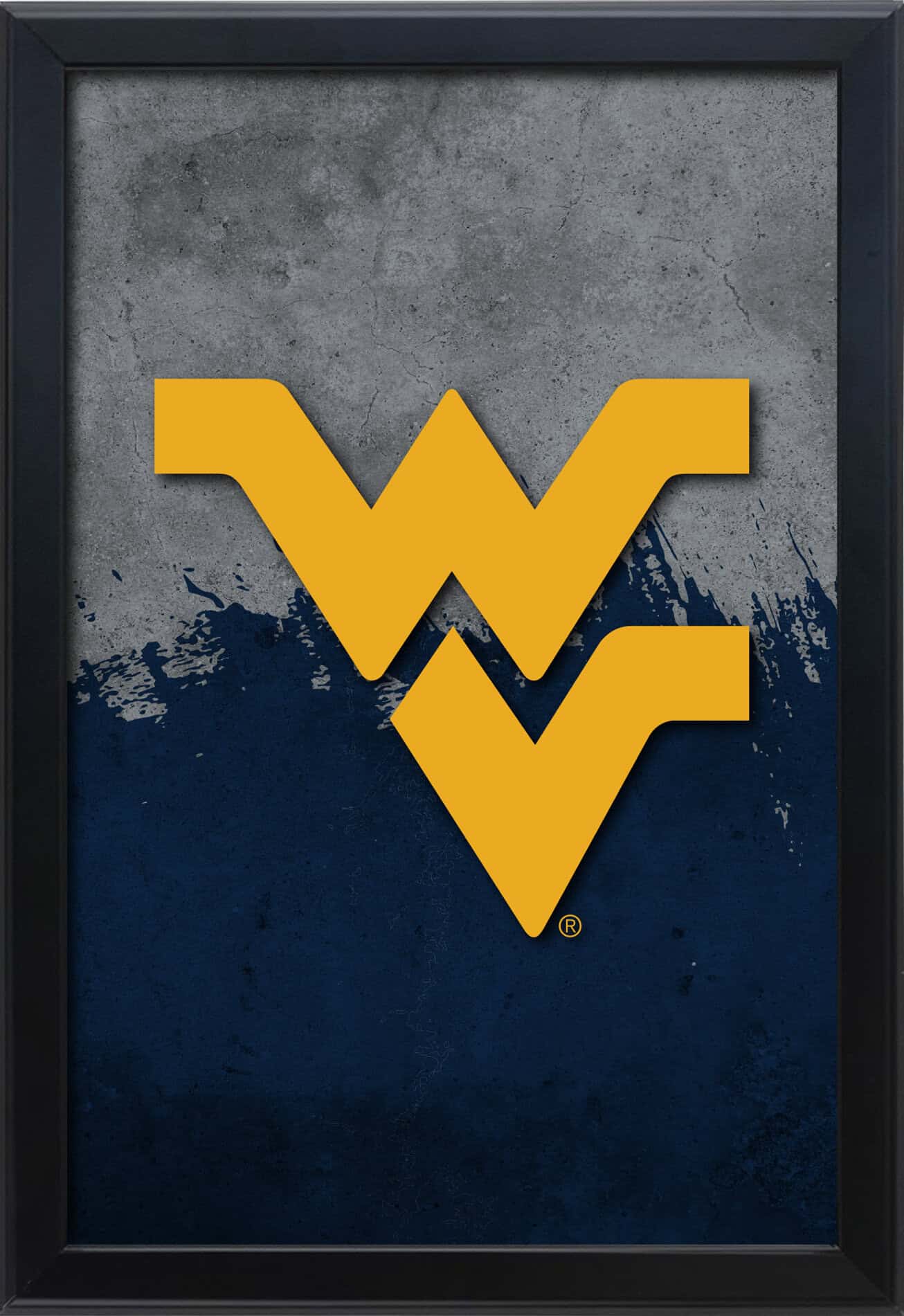West Virginia University 16x24 Snapframe Lightbox 1 West Virginia University 16x24 Snapframe Lightbox